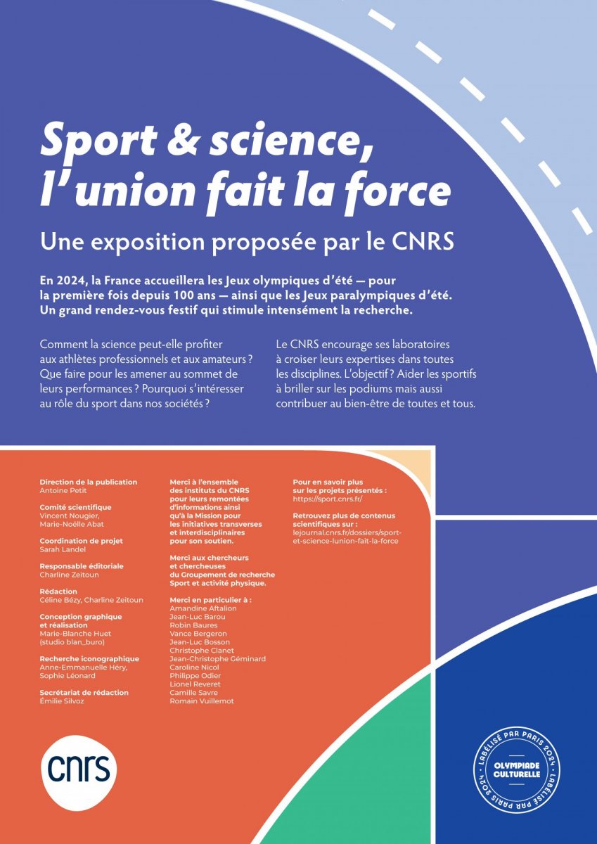Expo CNRS Sport et science