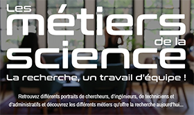 Site web Métiers de la science