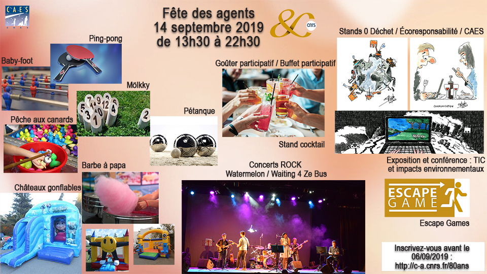 Fête des agents activités